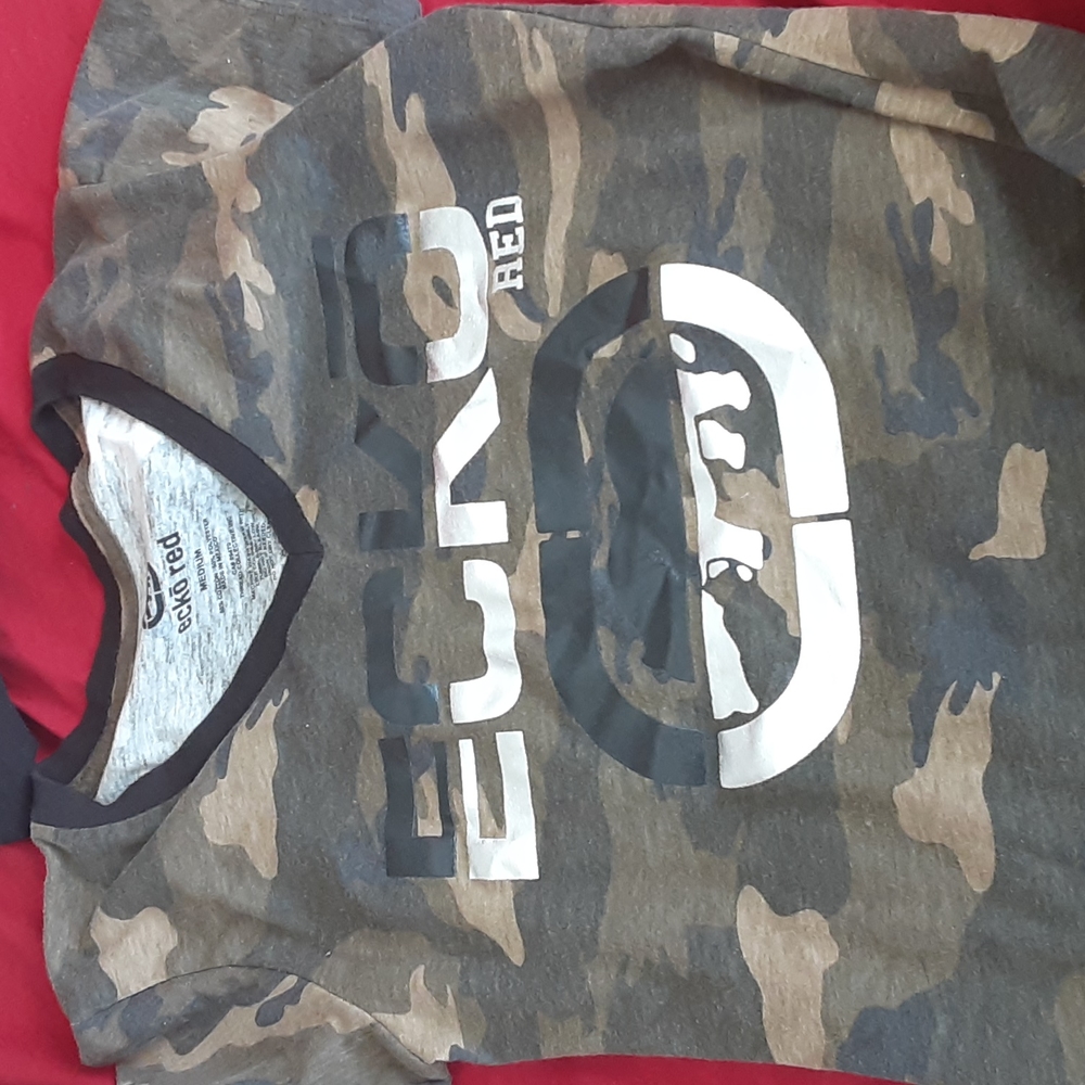Ecko red camo shirt
